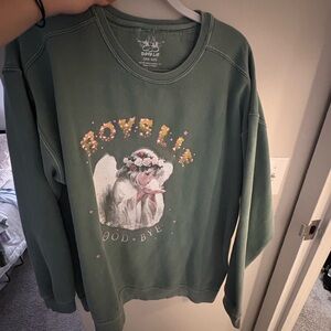 Green Boys Lie Sweatshirt with Graphic